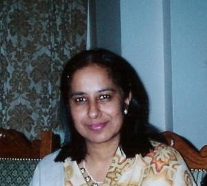 Deepak Chhabra wearing colorful shirt facing camera